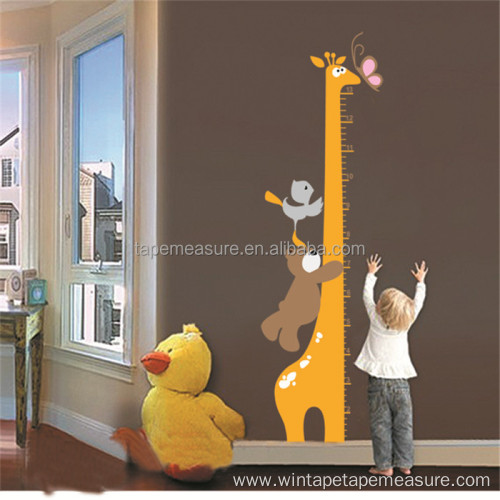 Children Height Measure Wall Sticker Growth Chart